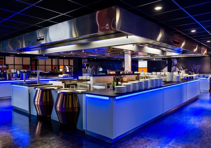 Wereld restaurant Breed keuken